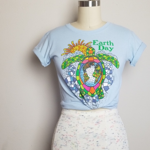earth day shirt vintage